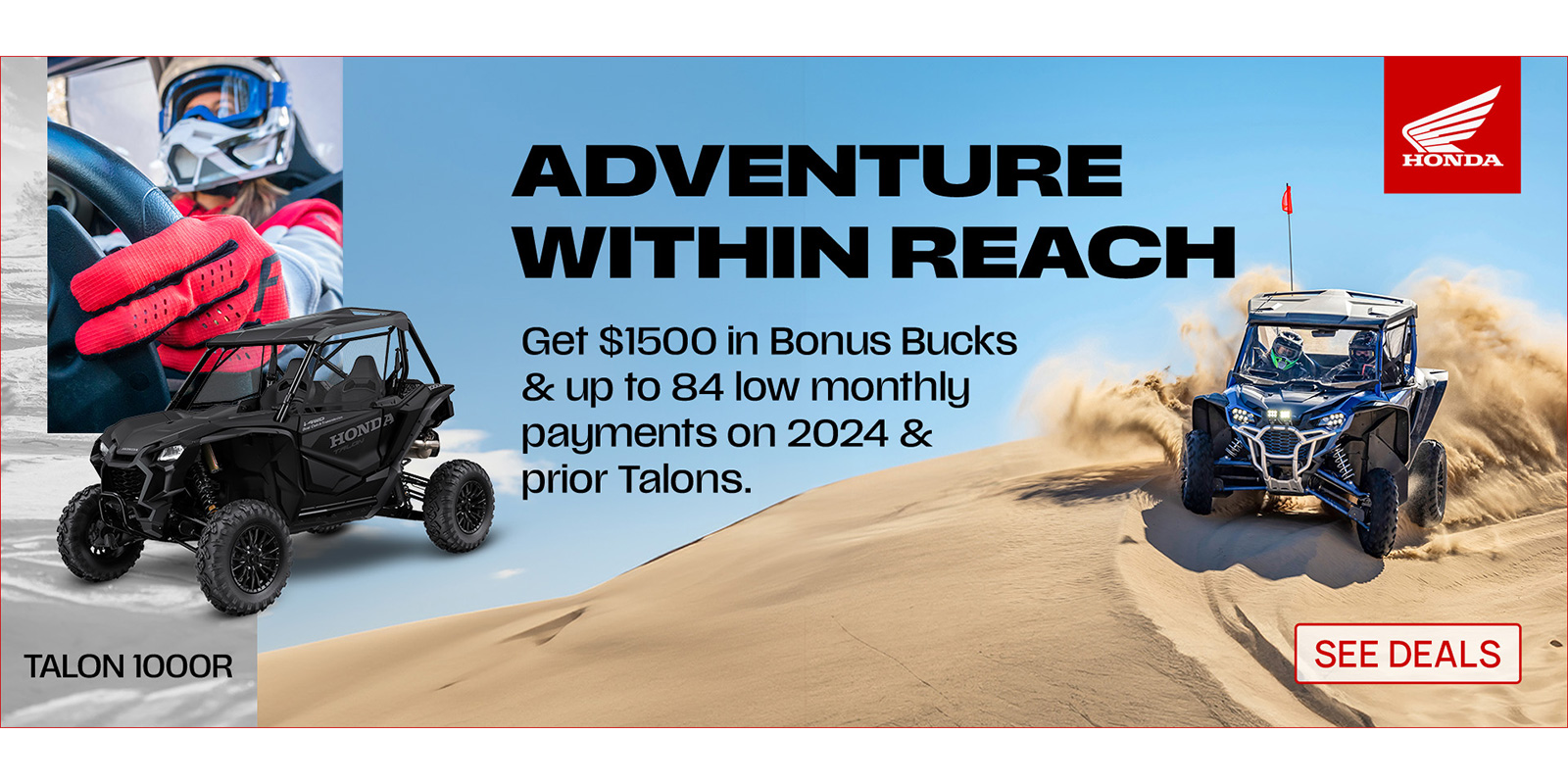 Honda Talon UTV Offer