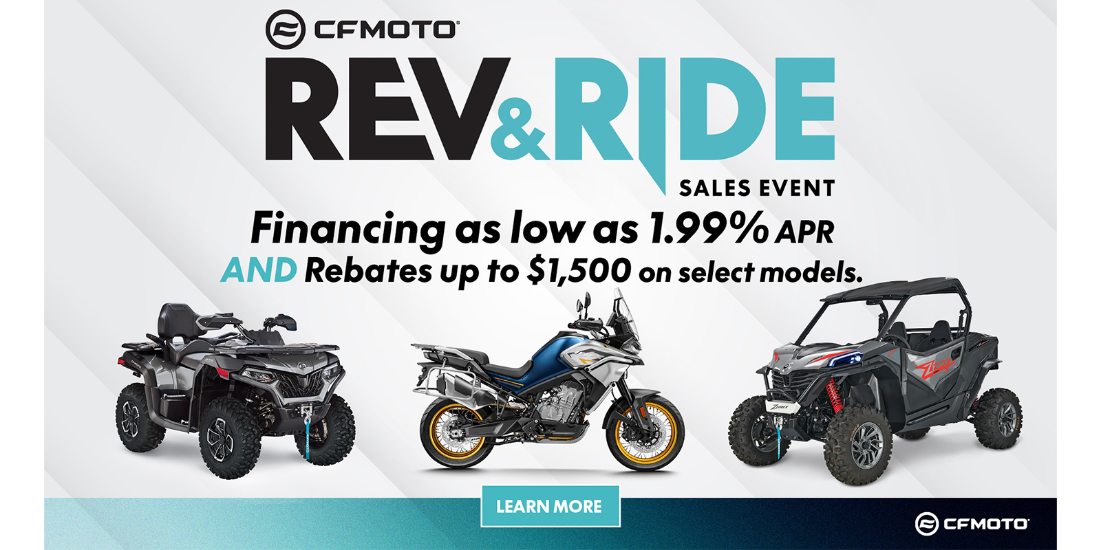CFMOTO Rev Up & Ride Sales Event March 2025