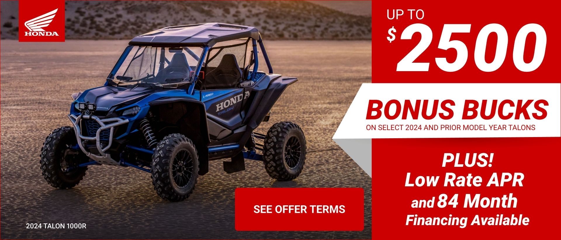 Honda Talon Promo