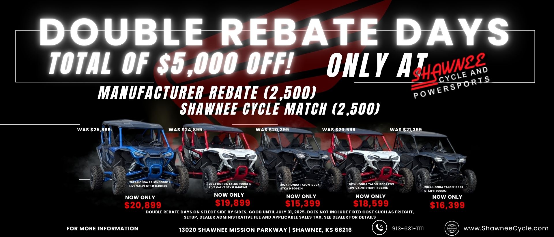 Honda Talon Side By Side On Sale